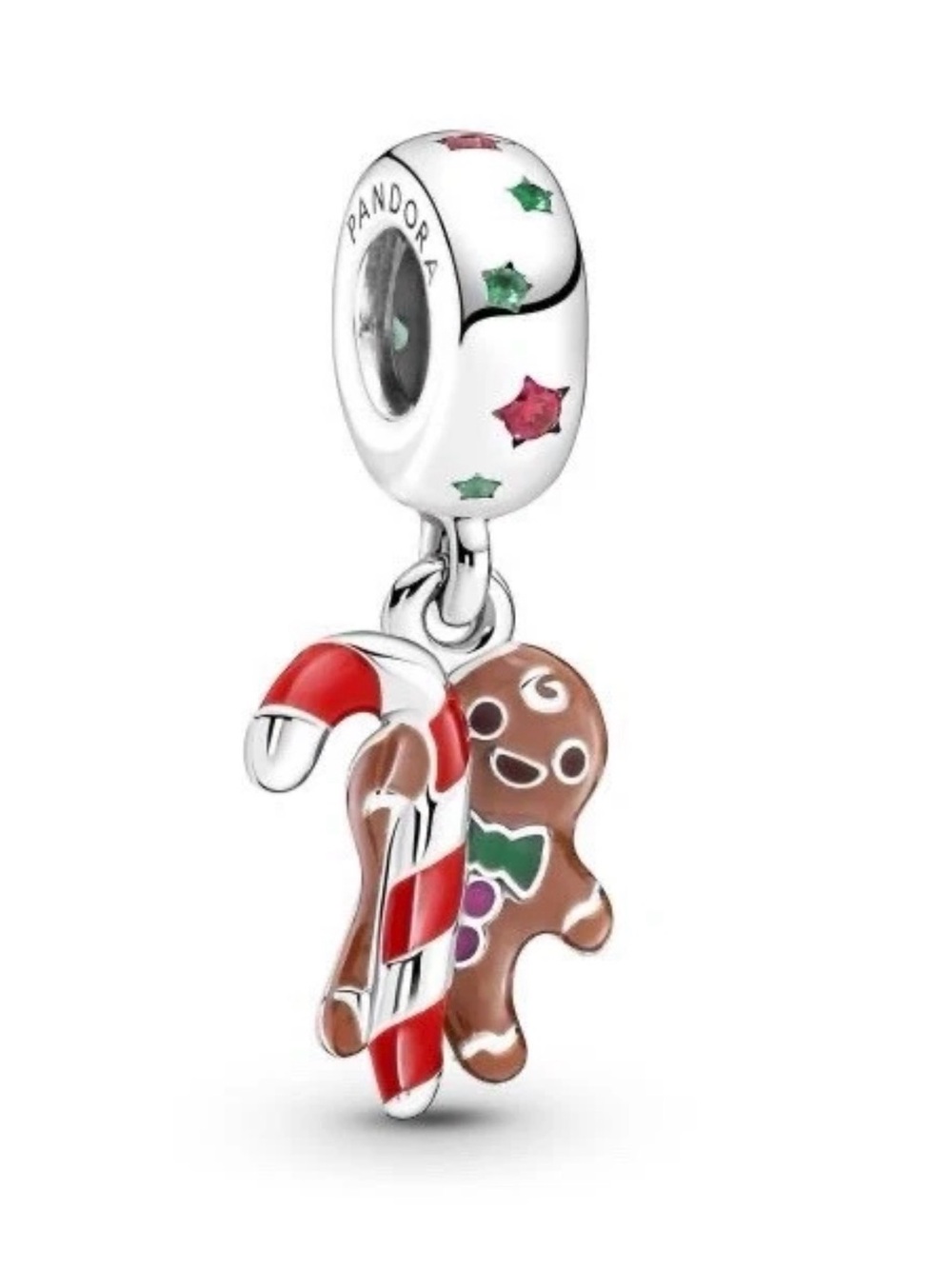 Pandora Gingerbread Man Dangle Charm